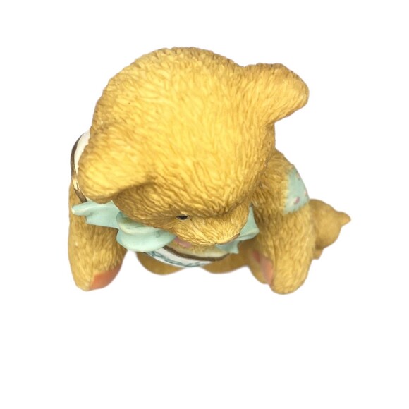 Cherished Teddies Bear "This Calls for a Celebration" Congrats Figurine 1997 - Picture 6 of 9